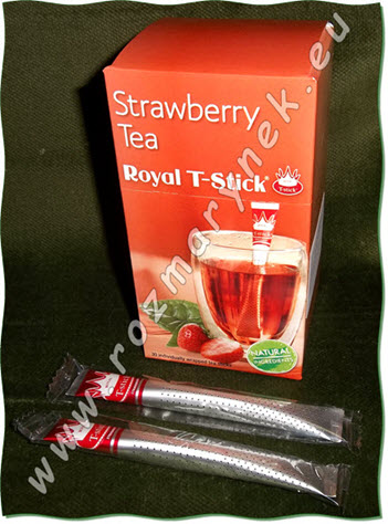 Royal T-Stick Strawberry Tea (čajová tyčinka: jahoda)