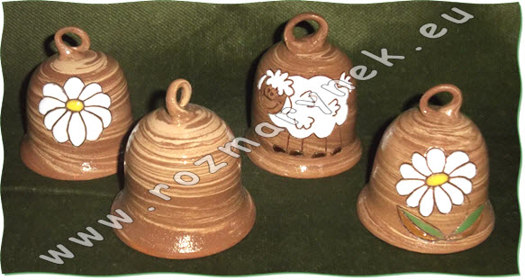 Z31: Zvonky malé dvoubarevná keramika